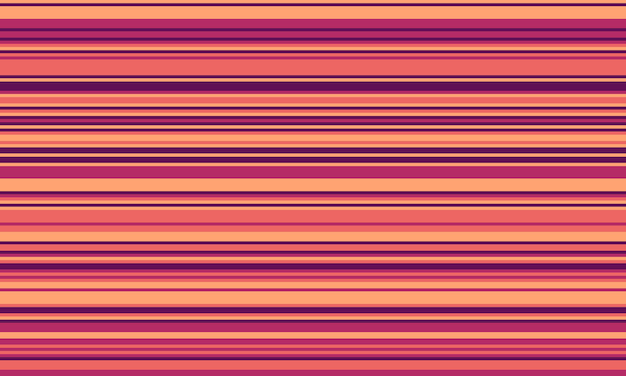 Estrías geométricas patrón vectorial sin costuras con líneas horizontales en varios colores que crean un fondo abstracto Ideal para papel tapiz de diseño textil o impresiones gráficas