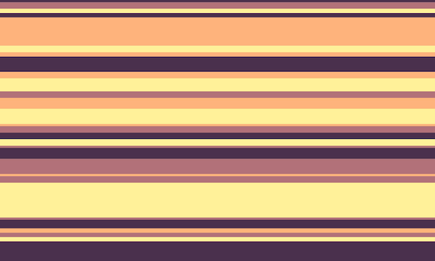 Estrías geométricas patrón vectorial sin costuras con líneas horizontales en varios colores que crean un fondo abstracto Ideal para papel tapiz de diseño textil o impresiones gráficas