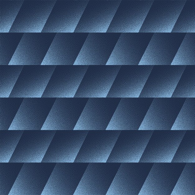 Estructura de Chevron inclinada Patrón sin costuras Vector de moda Fondo abstracto azul