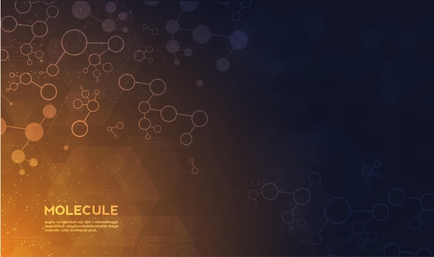 Estructura de código de secuencia digital de ADN con concepto de ciencia brillante y fondo de nano tecnología
