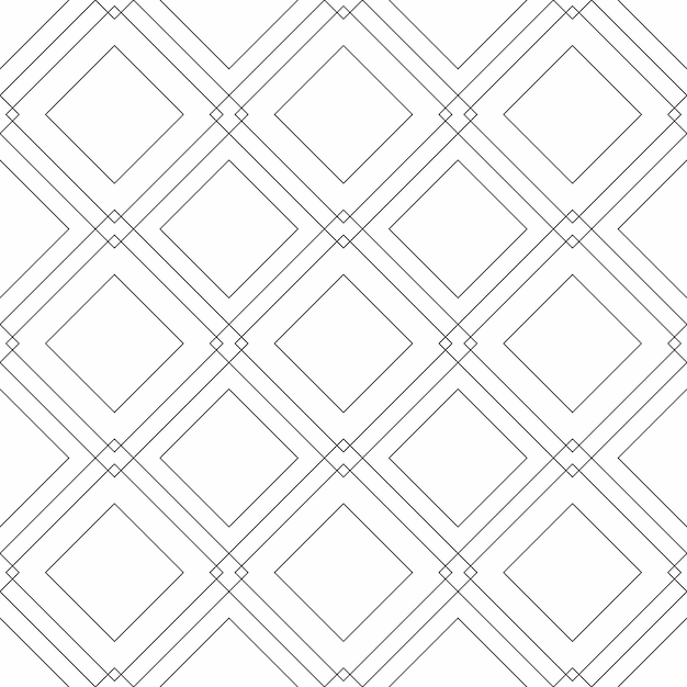 Estructura de cuadrícula de diamante geométrica entrelazada