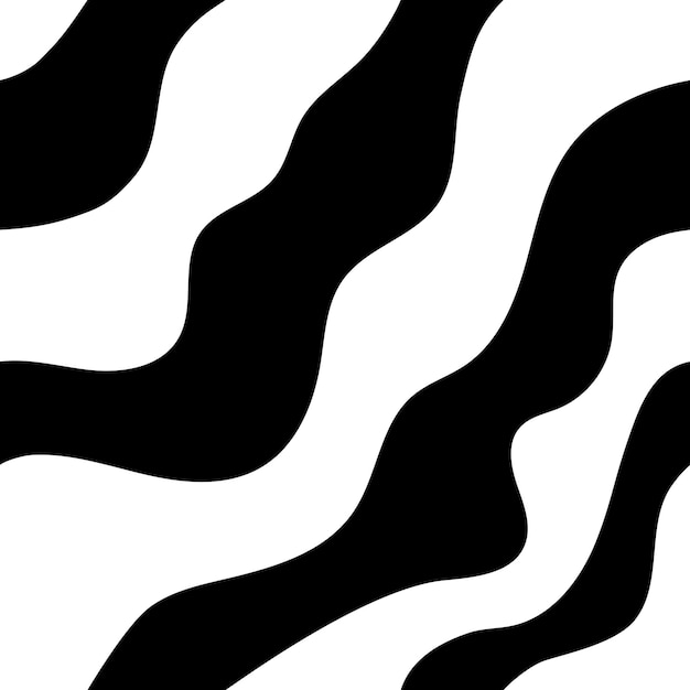 Estructura diagonal de formas negras abstractas de patrones sin fisuras