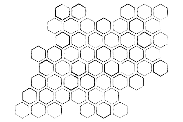 Estructura hexagonal del panal