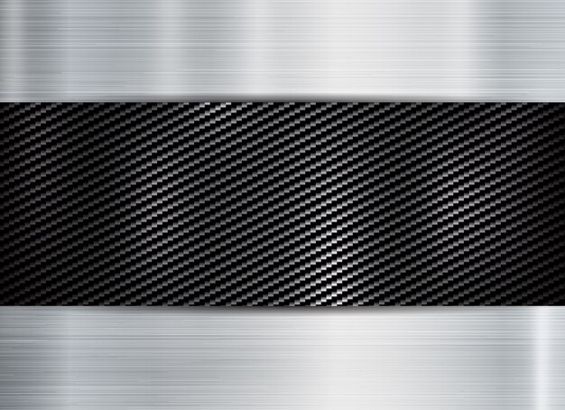 Estructura metálica abstracta de carbono kevlar textura.