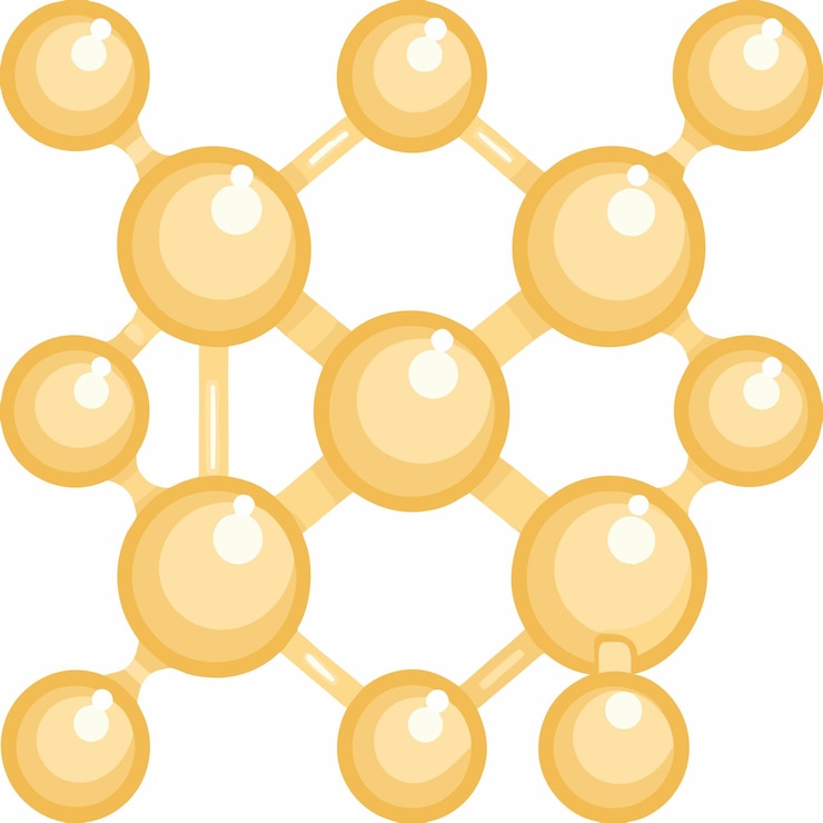 Vector estructura molecular