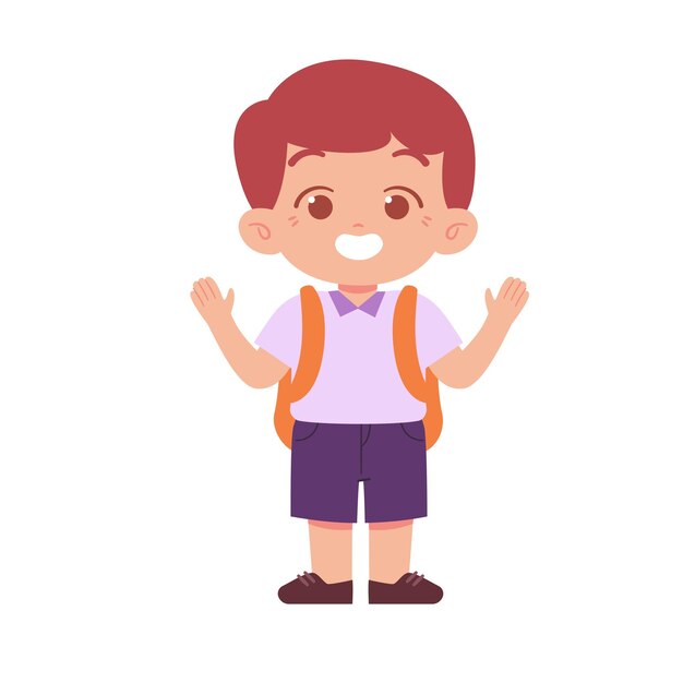 Estudiante de escuela primaria. Niños de primaria