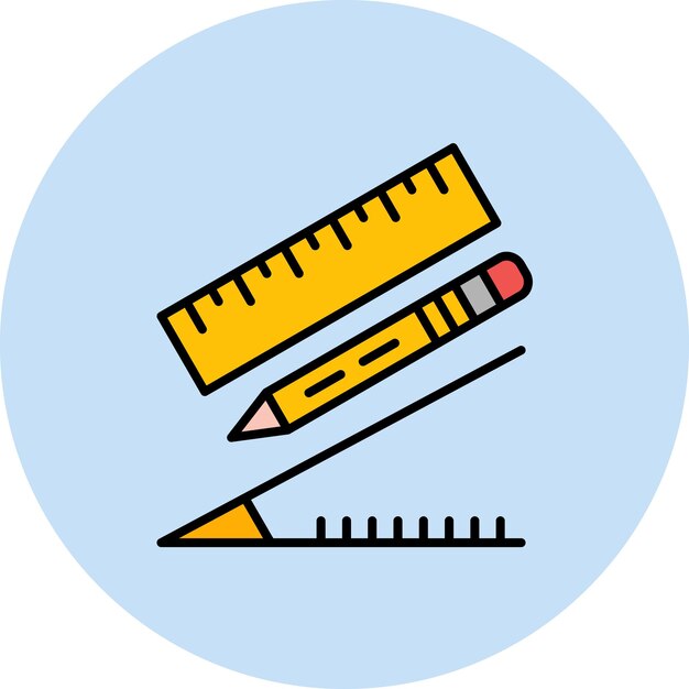 Estudiar geometría ilustración plana