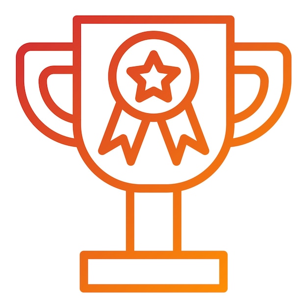 El estudio de diseño vectorial recompensa el estilo del icono