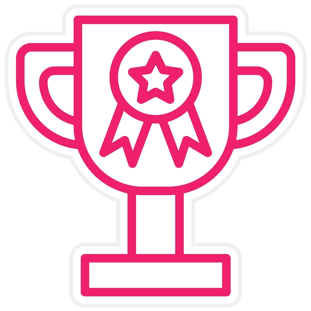 El estudio de diseño vectorial recompensa el estilo del icono