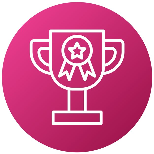 El estudio de diseño vectorial recompensa el estilo del icono