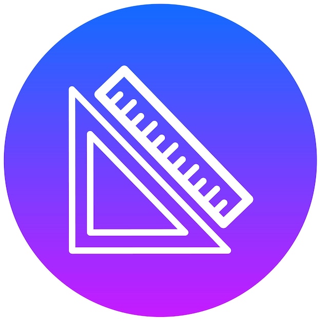 Estudio de la ilustración vectorial de la geometría