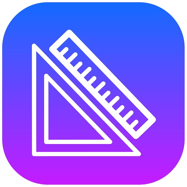 Estudio de la ilustración vectorial de la geometría