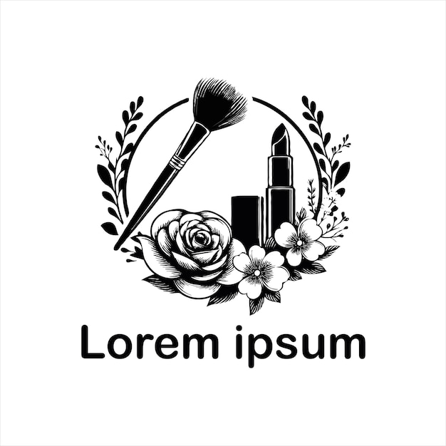 un estudio de logotipo de belleza