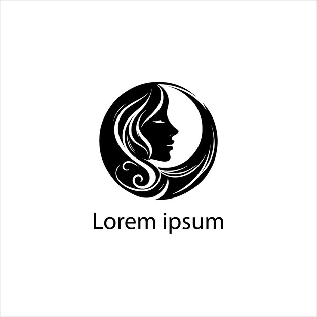 un estudio de logotipo de belleza