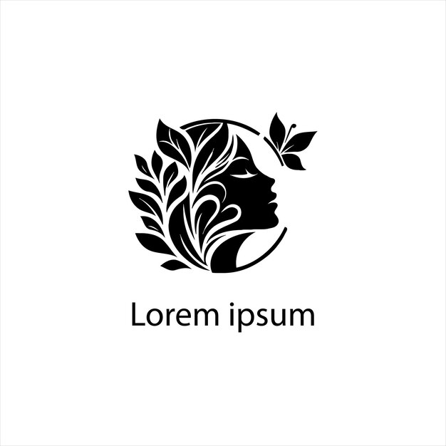 un estudio de logotipo de belleza