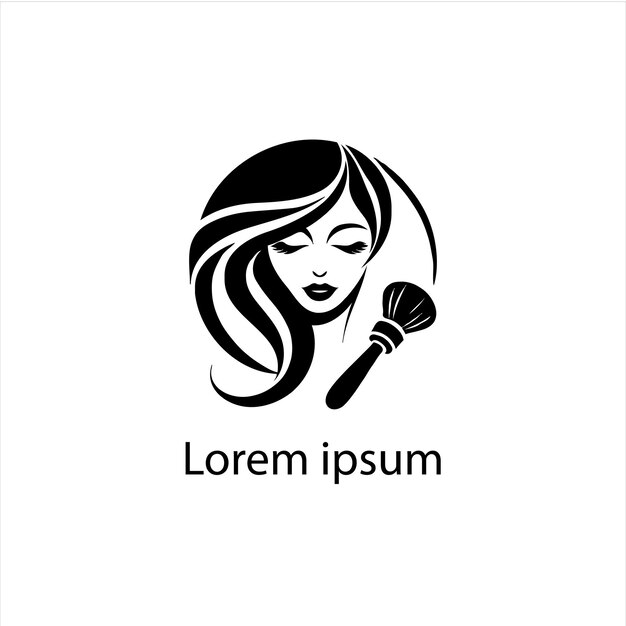 un estudio de logotipo de belleza