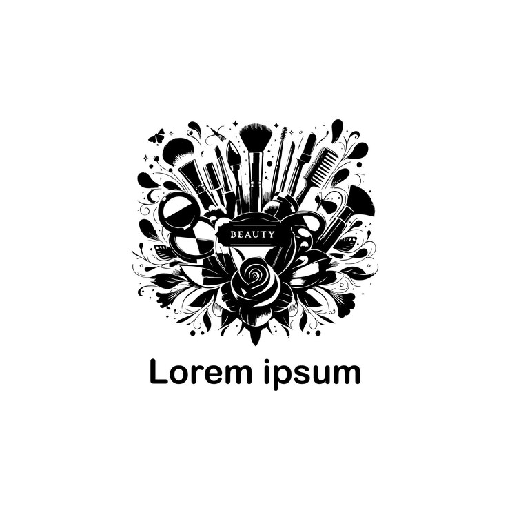 un estudio de logotipo de belleza