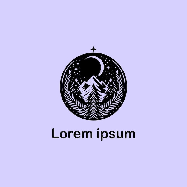 un estudio de logotipo de invierno