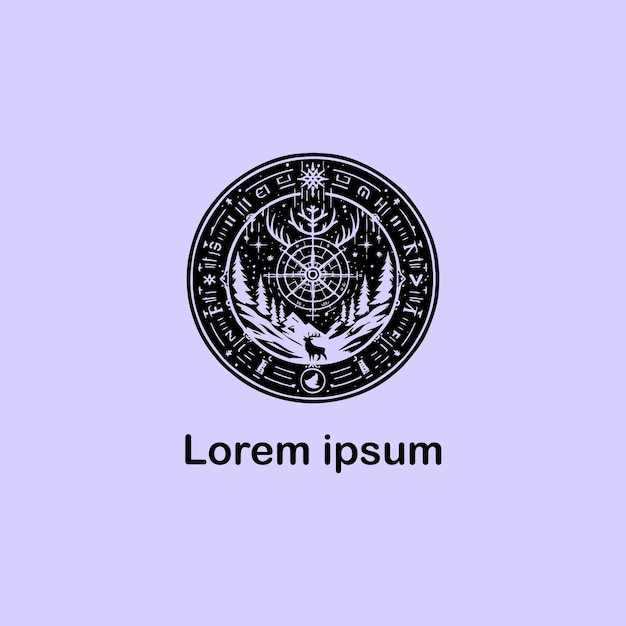 un estudio de logotipo de invierno