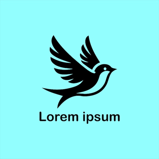 un estudio de logotipo de pájaro
