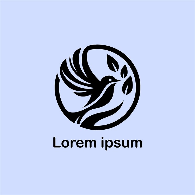 un estudio de logotipo de pájaro