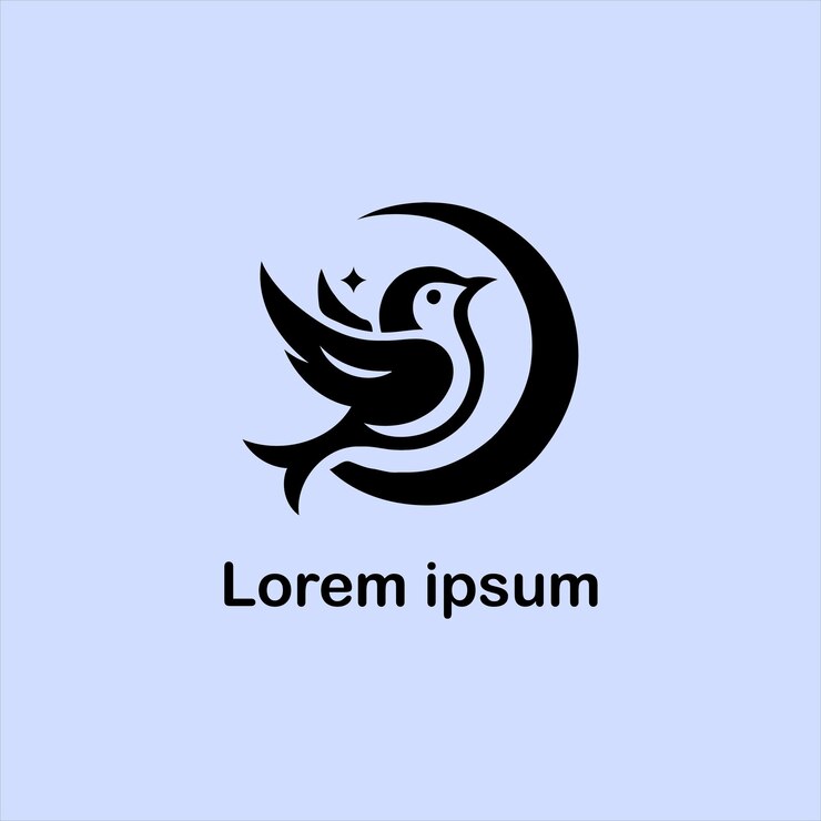 un estudio de logotipo de pájaro
