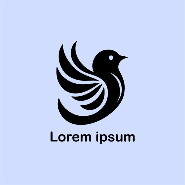 un estudio de logotipo de pájaro