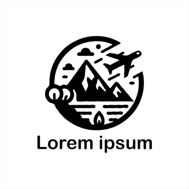 un estudio de logotipos de viajes