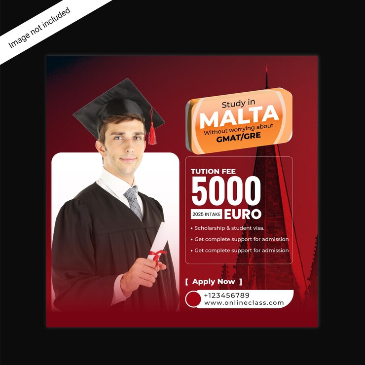 Estudios en Malta Tasa de matrícula 5000 euros beca visado de estudiante