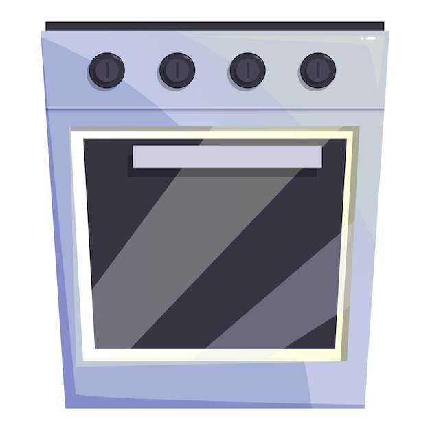 Estufas de cocina modernas con cuatro quemadores para cocinar