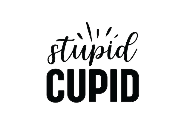 Estúpido archivo vectorial de Cupido