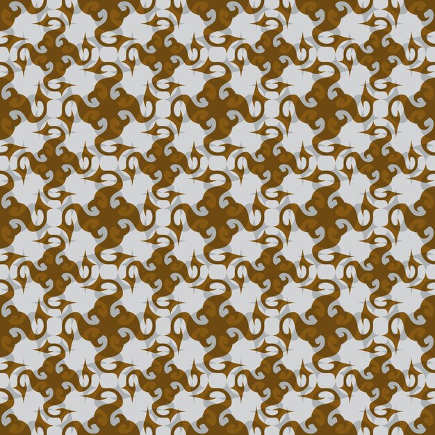Esvástica batik java de patrones sin fisuras