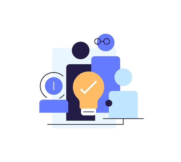 Etapa de planificación del trabajo idea abstracta del trabajo en equipo