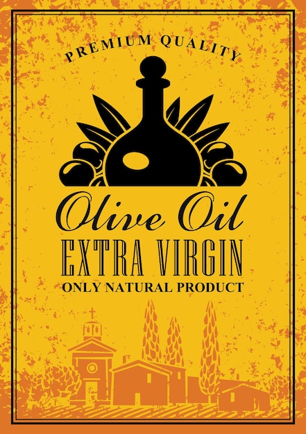 etiqueta para aceite de oliva