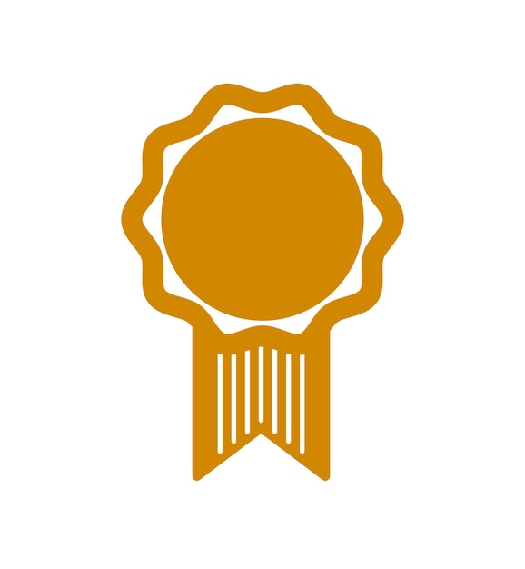 Etiqueta en blanco de forma redonda con espacio para su elemento aislado sobre blanco, emblema o logotipo de elemento de diseño de estilo clásico vectorial, icono de marca o etiqueta de producto, sello elegante.