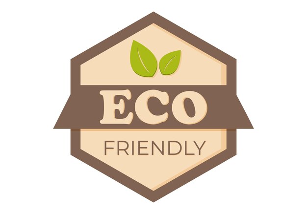 etiqueta ecológica signo ecológico concepto ecológico bio vegano eco y otros iconos vector illu