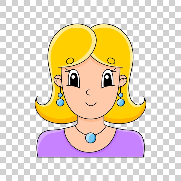 Etiqueta engomada linda del personaje de dibujos animados