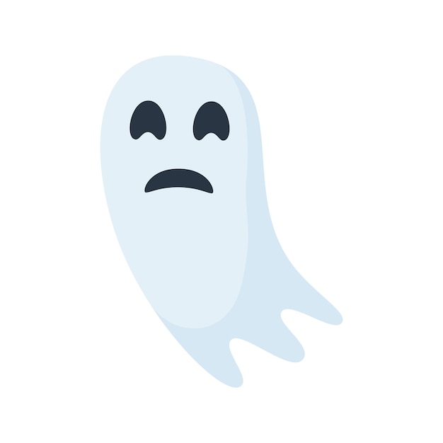 Etiqueta engomada de la nota con el vector fantasma