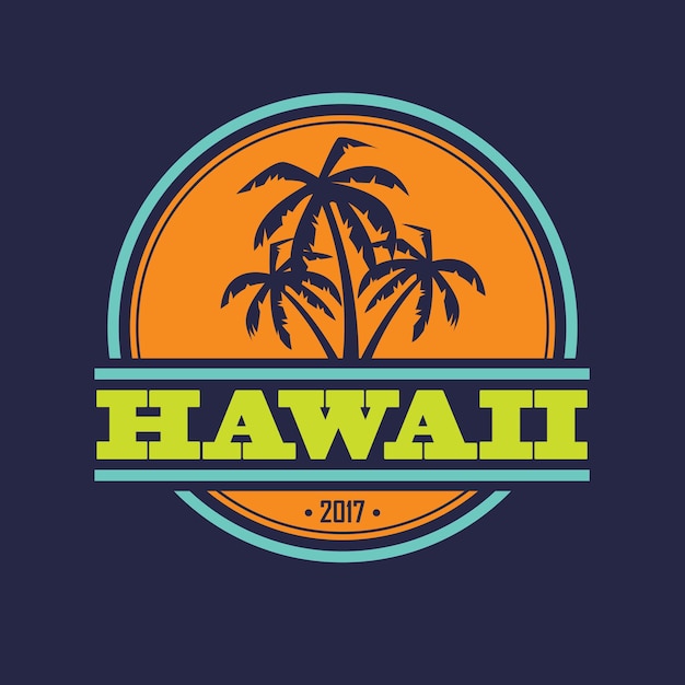 Etiqueta de Hawai 2017