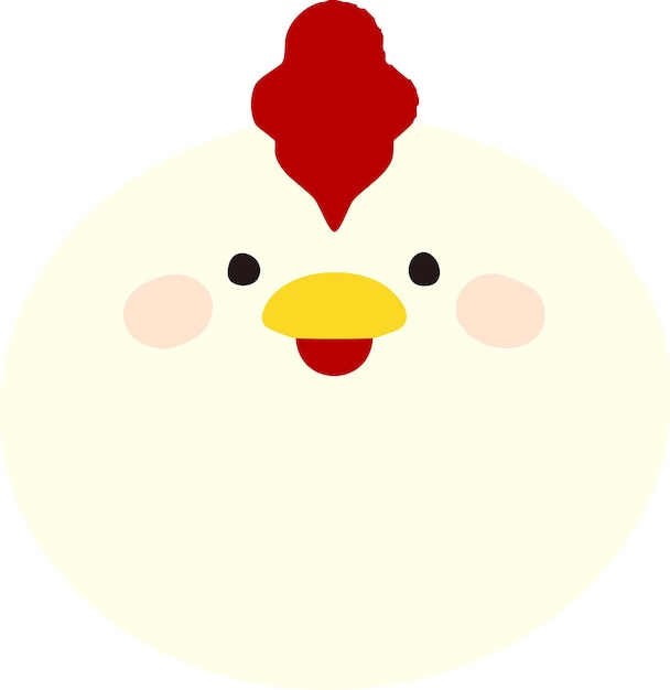 etiqueta de nombre de pollo