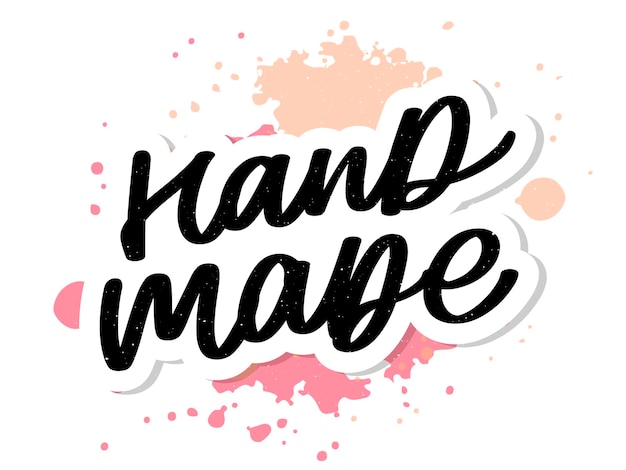 Etiqueta o logotipo con letras ilustraciones planas vectoriales hechas a mano insignia moderna y elegante línea delgada
