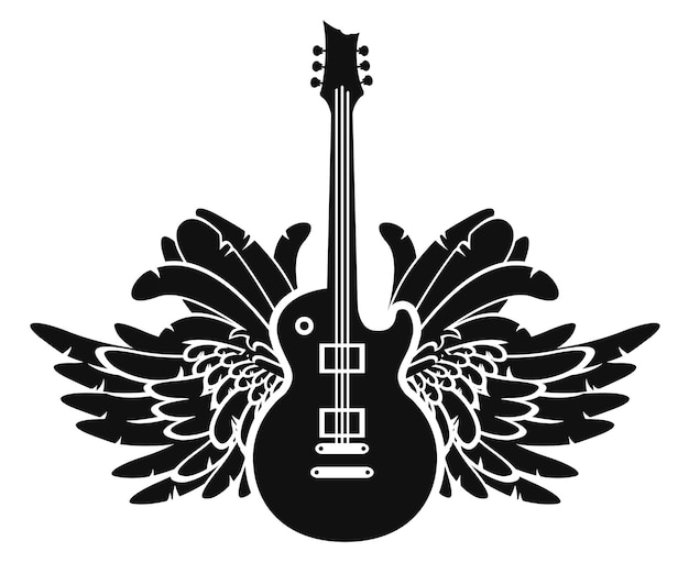 Vector etiqueta de rock and roll