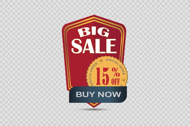 Etiqueta de venta grande etiqueta de precio adhesivo de bandera