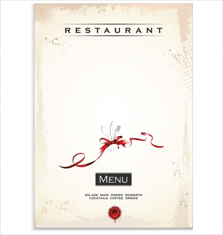 Vector etiquetas de restaurante y cafetería