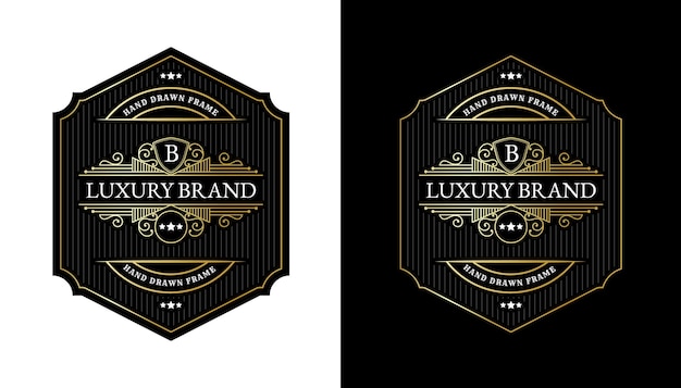 Etiquetas de whisky con tipografía de logotipo para cerveza whisky bebidas alcohólicas botella envasado grabado