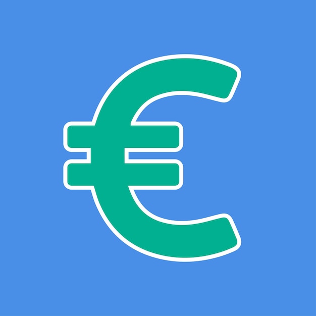 Euro dinero vector finanzas clipart