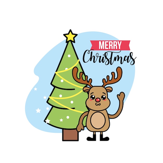 evento de celebración tradicional de feliz Navidad