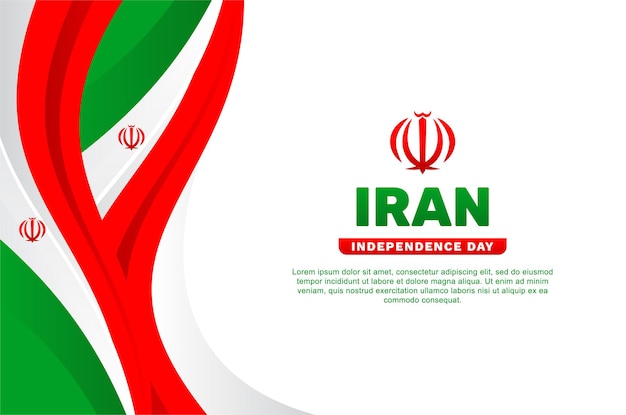 Evento de fondo del Día de la Independencia de Irán