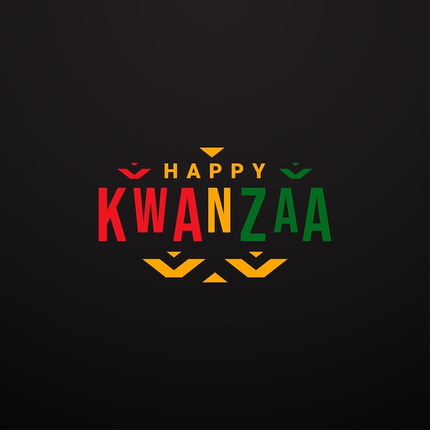 Evento de fondo del día de kwanzaa