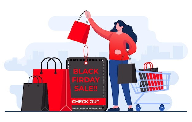Evento de ventas del Viernes Negro